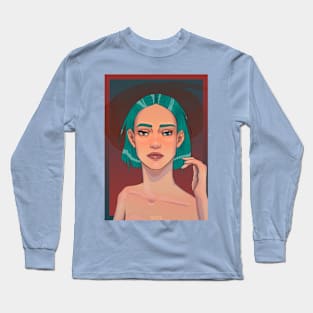 minty girl Long Sleeve T-Shirt